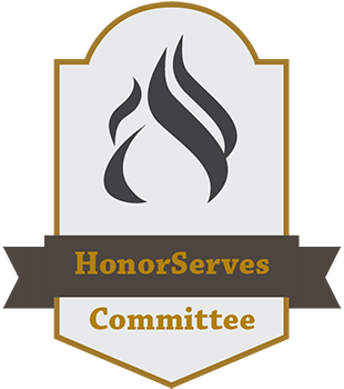 HonorServes Committee Shield Graphic